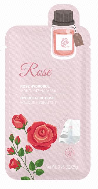 Moisturizing Facial Sheet Mask (Rose)