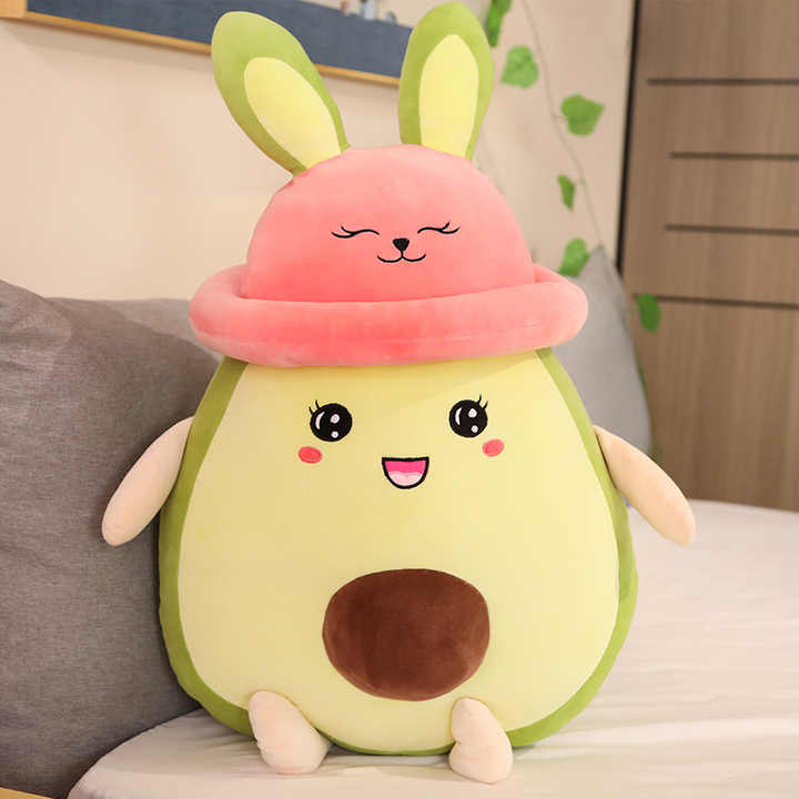 Hat Avocado Plush Toy