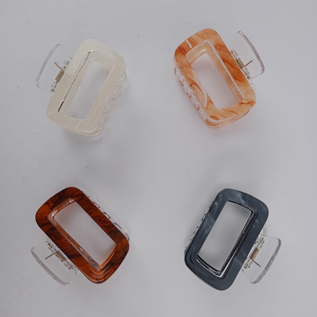 Square Amber Clutcher