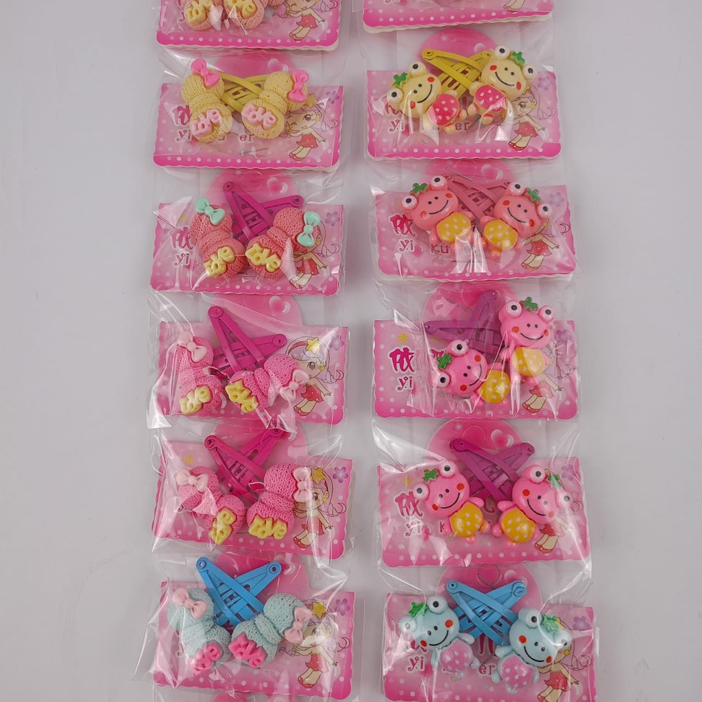 Tic Tac Baby Hair Clips