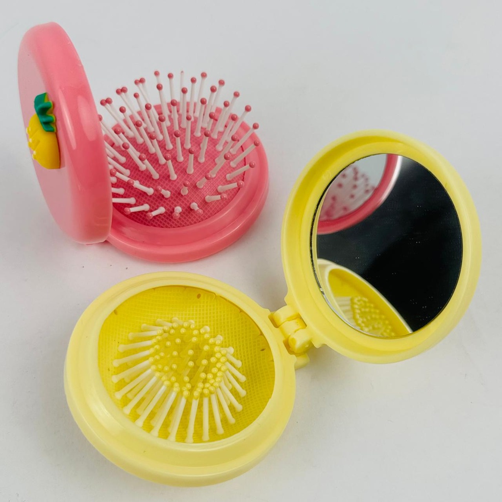 Folding Comb With Mirror