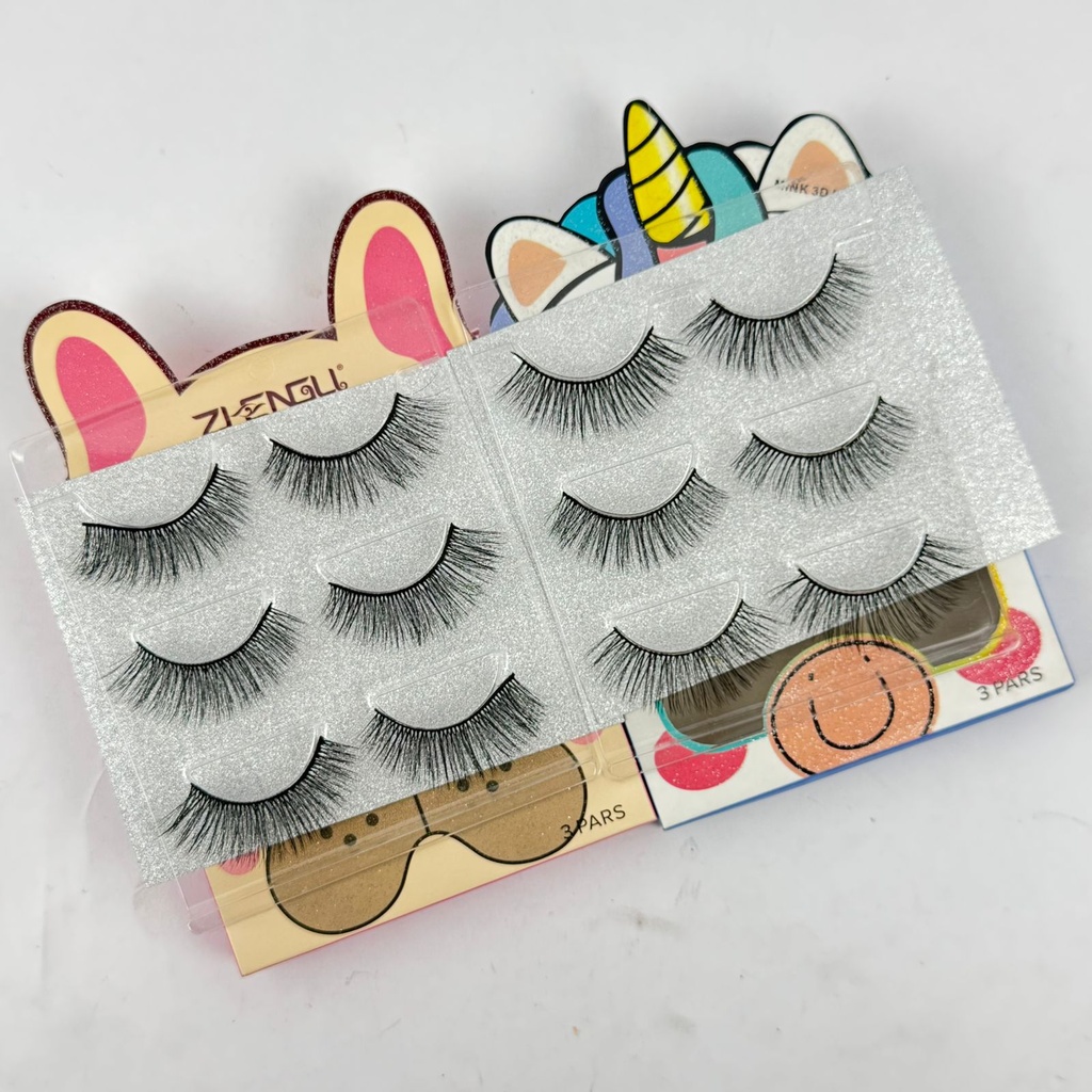 False Eyelash(3 pairs)