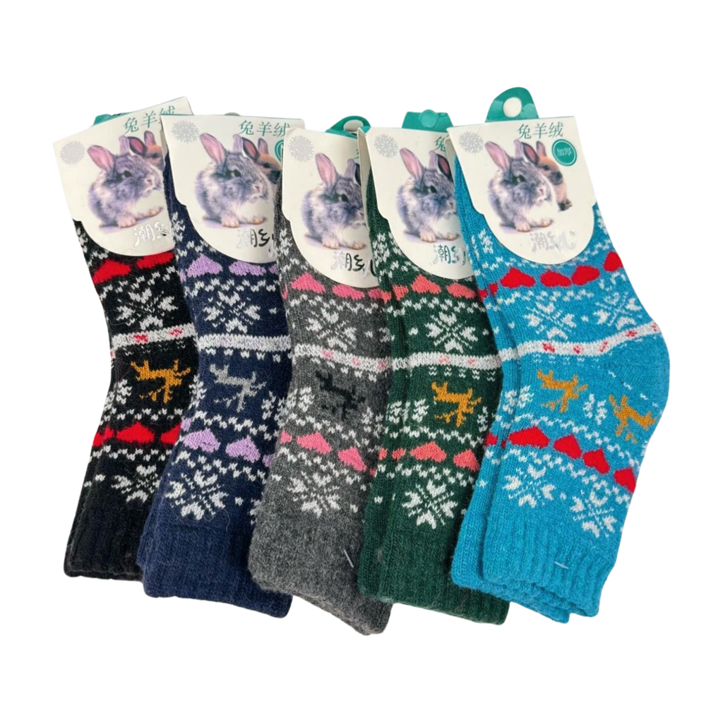 Kids Cozy Woolen Socks-0009