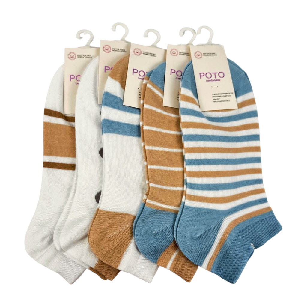 Women's Cotton Essentials Socks-0001