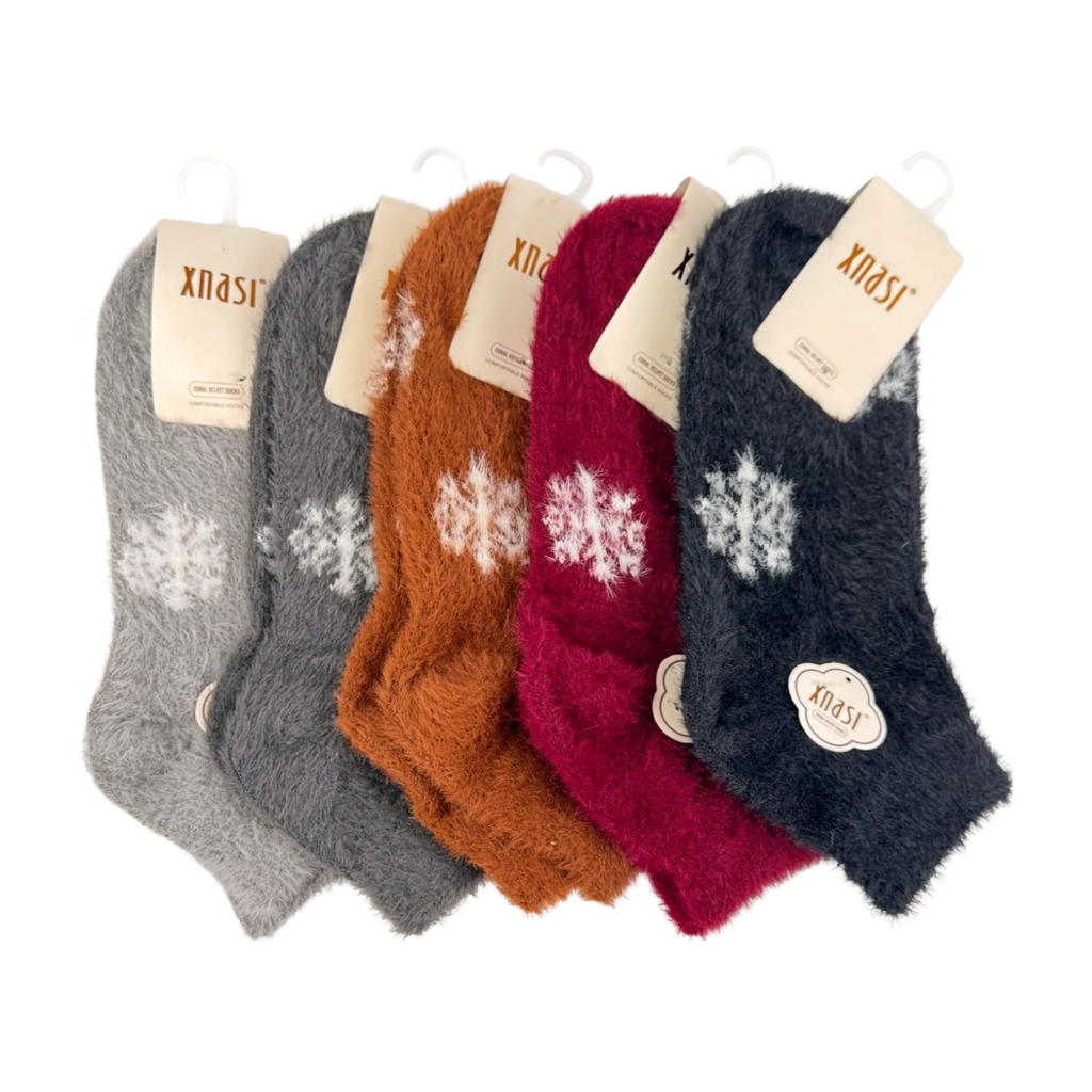 Woolen Ankle Warm Socks-0007