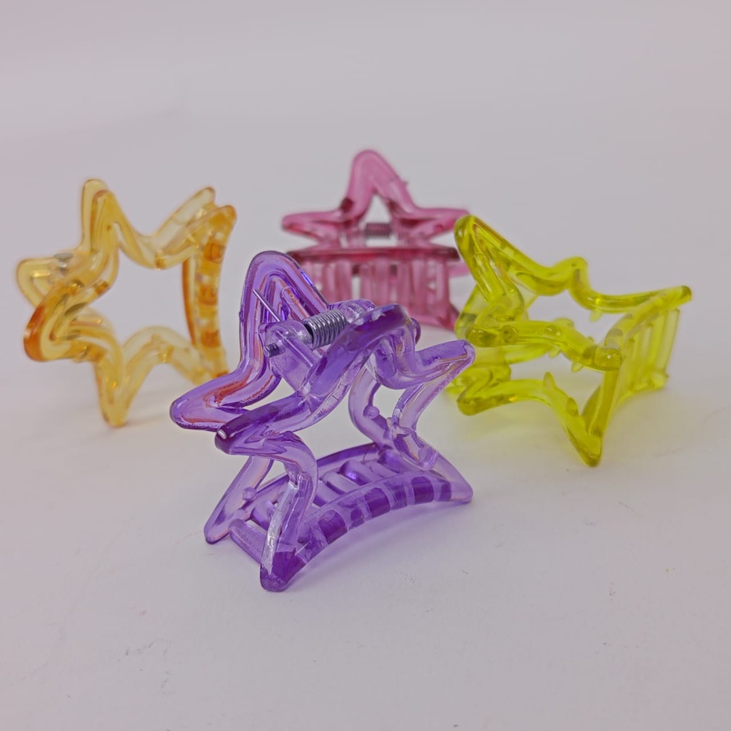 Mini Hollow Star Clip