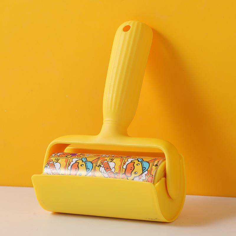 Little yellow duck series-lint roller with lid 30pcs