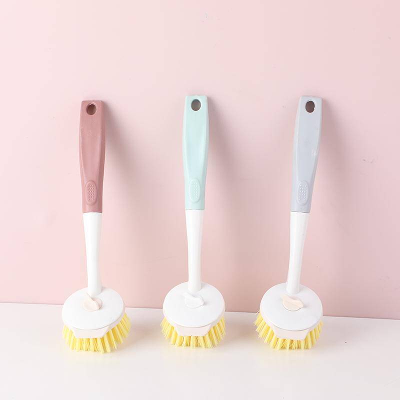 Yellow hair thickened pot brush-1216