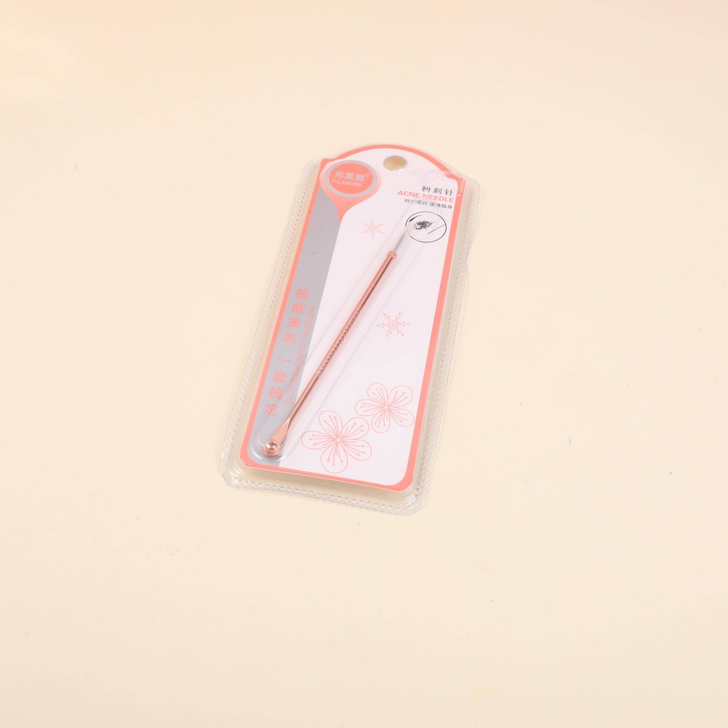 Rose gold acne needle K-005