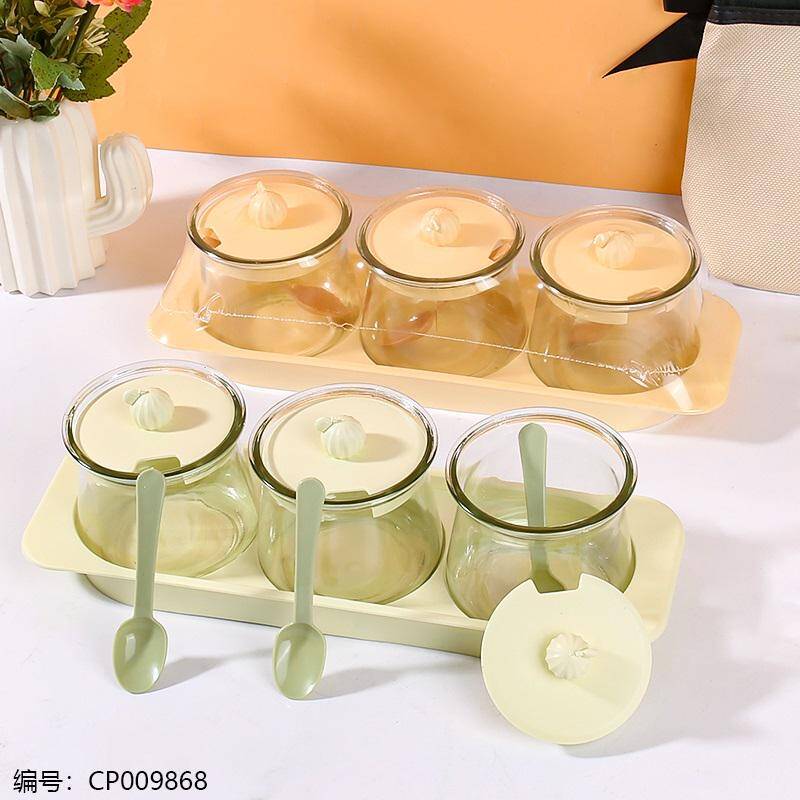 2889 Light Luxury Transparent Seasoning Box