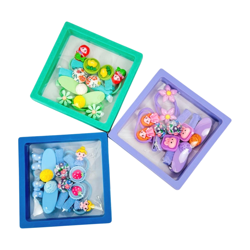 Cute Children Rubber Hair Tie Set