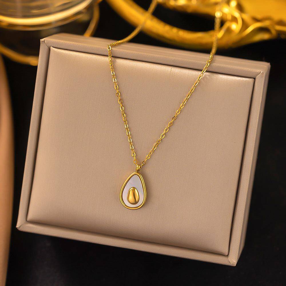 Avocado Gold Necklace