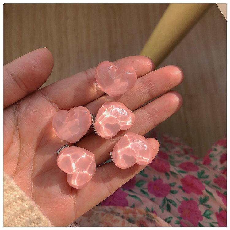 Pink Soft Girl Cute Series Mini Hairpin