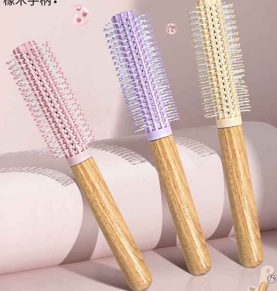 Oak Light Color Series Curly Hair Comb S8616