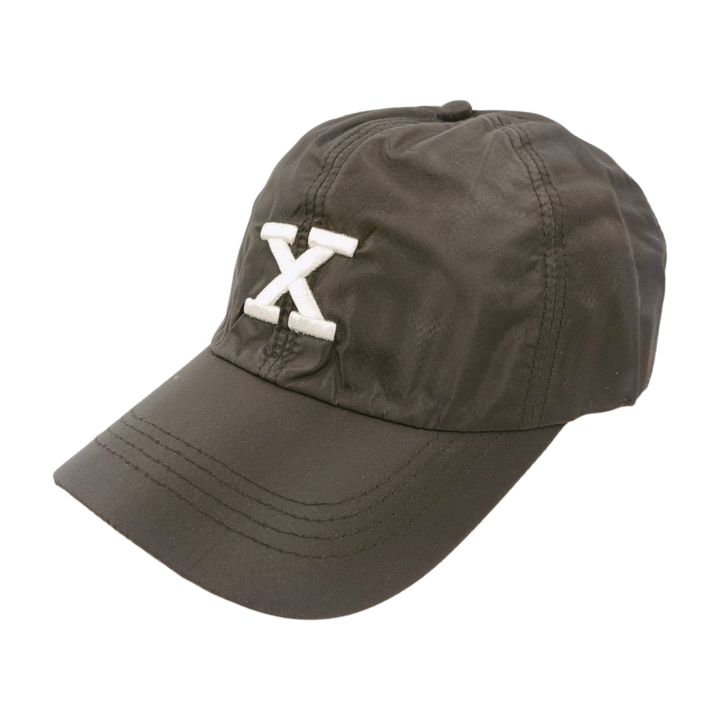 Embroidered Logo Six-Panel Baseball Cap