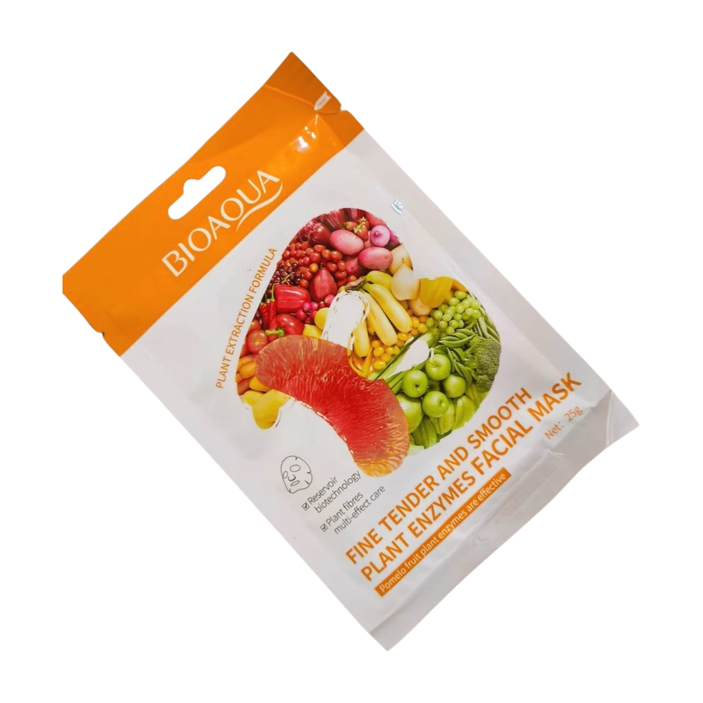 Bioaqua Fine Tender And Smooth Plant Enzymes Facial Mask