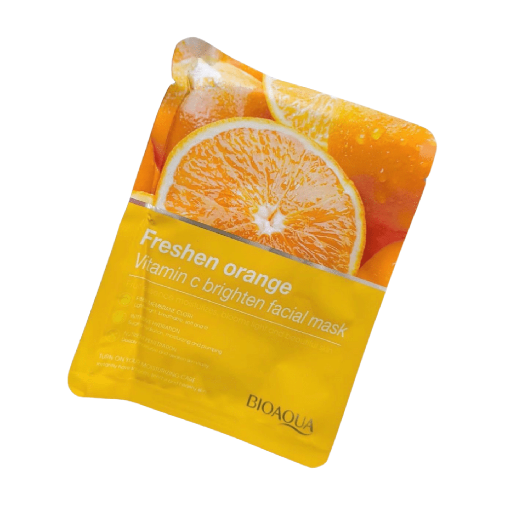 Bioaqua Freshen Orange Vitamin C Brighten Facial Mask