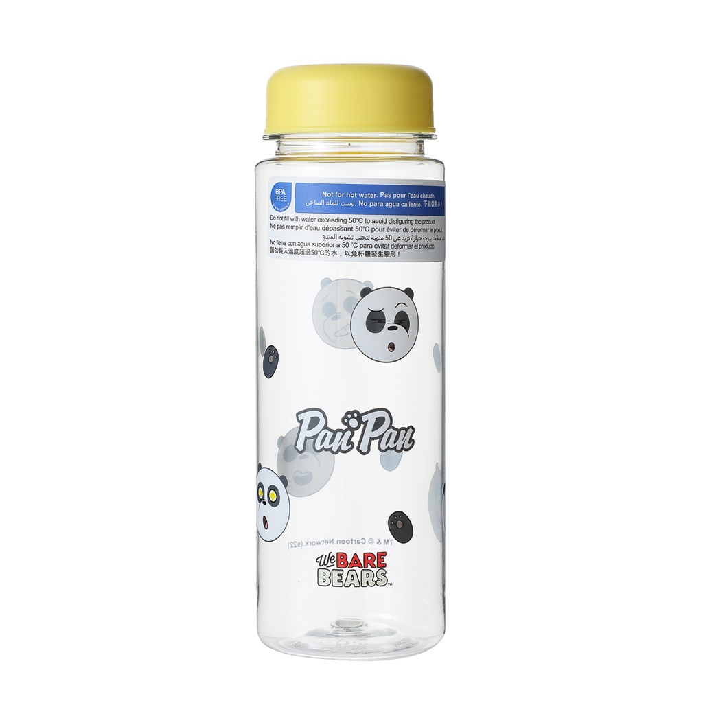 We Bare Bears Collection Plastic Cool Water Bottle (500mL)