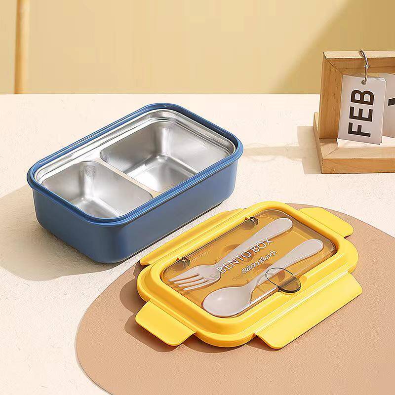 HC6527A-Stainless Leakproof Bento Lunch Box Set with Compartments