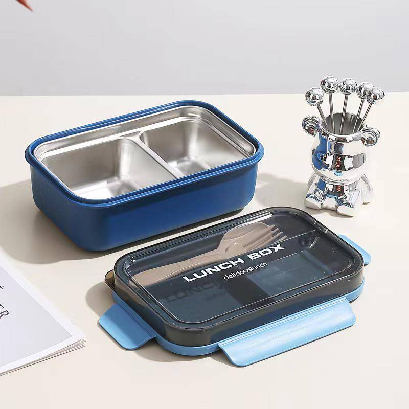 HC6529A-Bento Stainless Lunch Box Set with Utensils