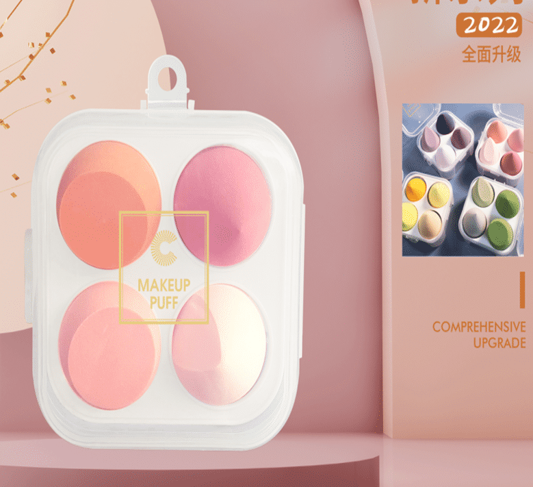 Internet Celebrity Beauty Egg (4 pcs+Storage Box)