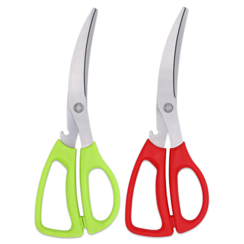 Stainless Steel+PP Kitchen Scissors