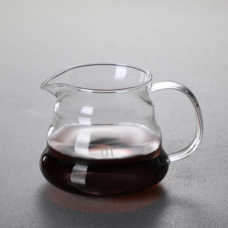 Cloud sharing  Pour over Coffee Pot without Lid