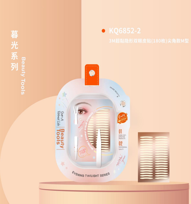 3M Super Adhesive Invisible Double Eyelid Patch – 180pcs (Nifty type) | Beauty Patch, Eyelid Tape