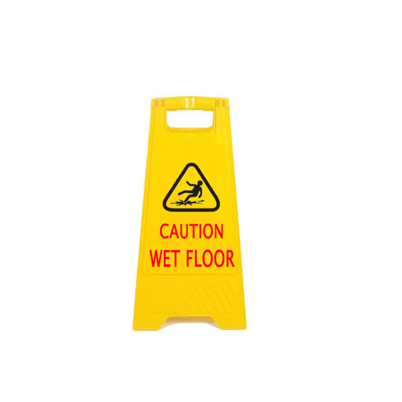 CAUTION WET FLOOR A-Frame Sign 600*300*206MM