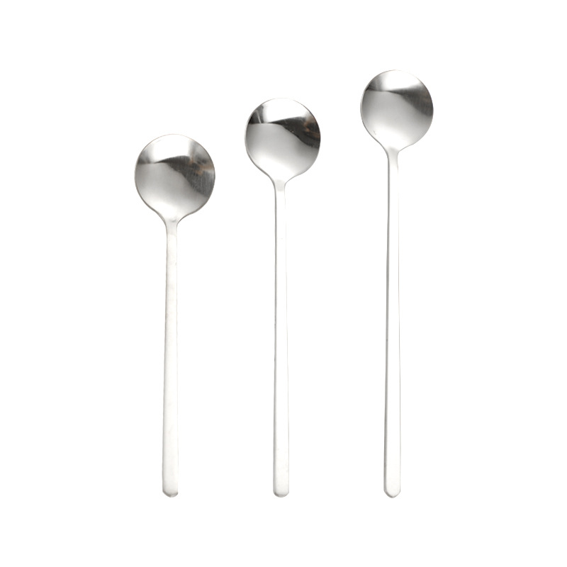 Natural Color Stainless Steel Coffee Spoon