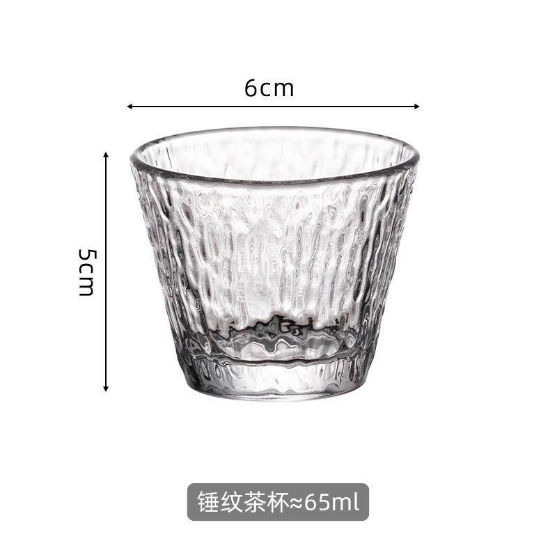 Hammer Pattern Tea Cup 65ml