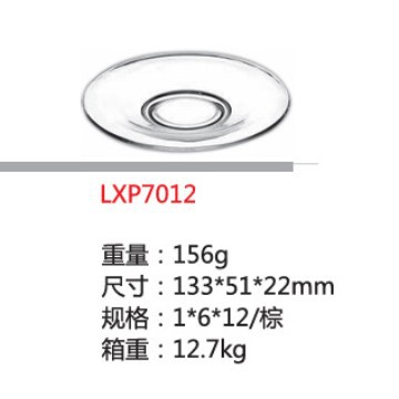 Transparent Cup Saucer