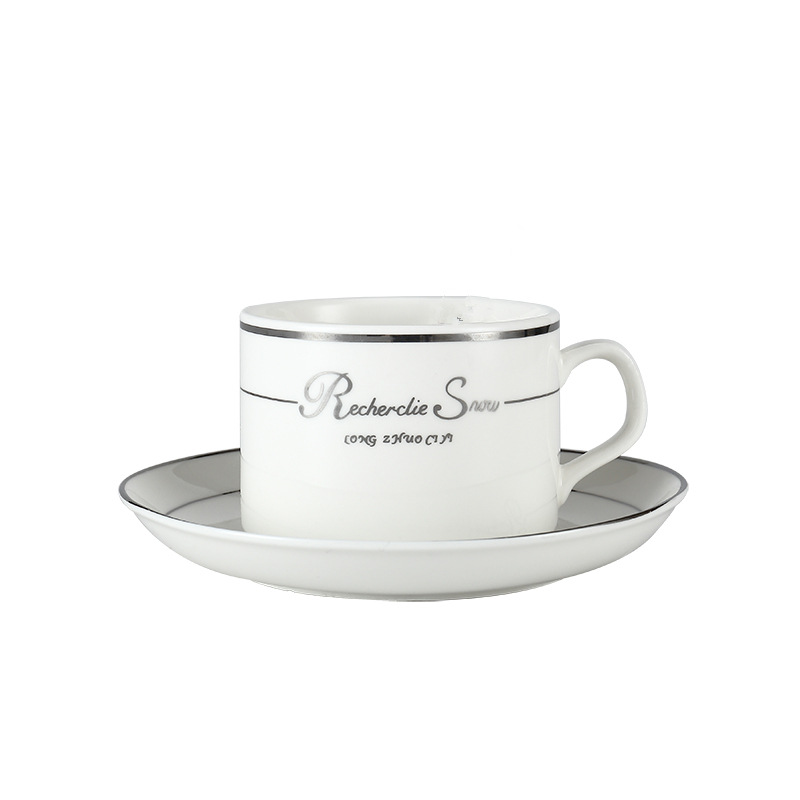 Classic Teacup+ Saucer and Spoon Set 150ml