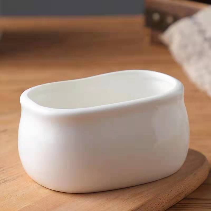 Egg-shaped Sugar Bowl