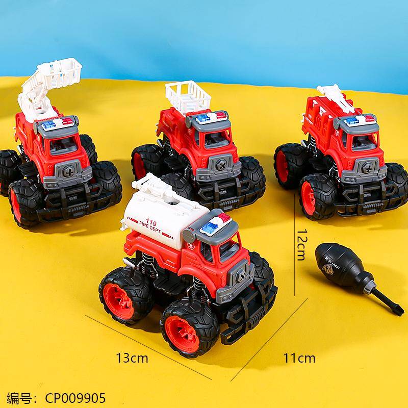 818-6B Rescue fire Engine toy /8