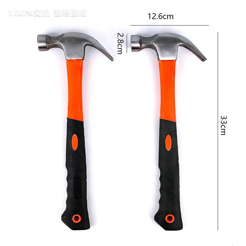 Long fiber plastic handle claw hammer/inner box 12 PCS