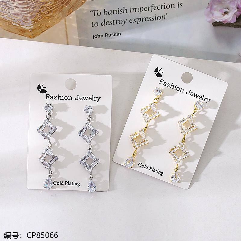 Sparkling Crystal Stud Earrings
