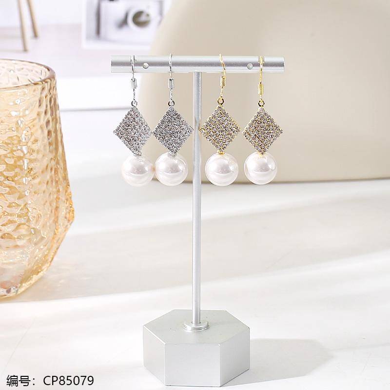 Cubic Zirconia Drop Earrings