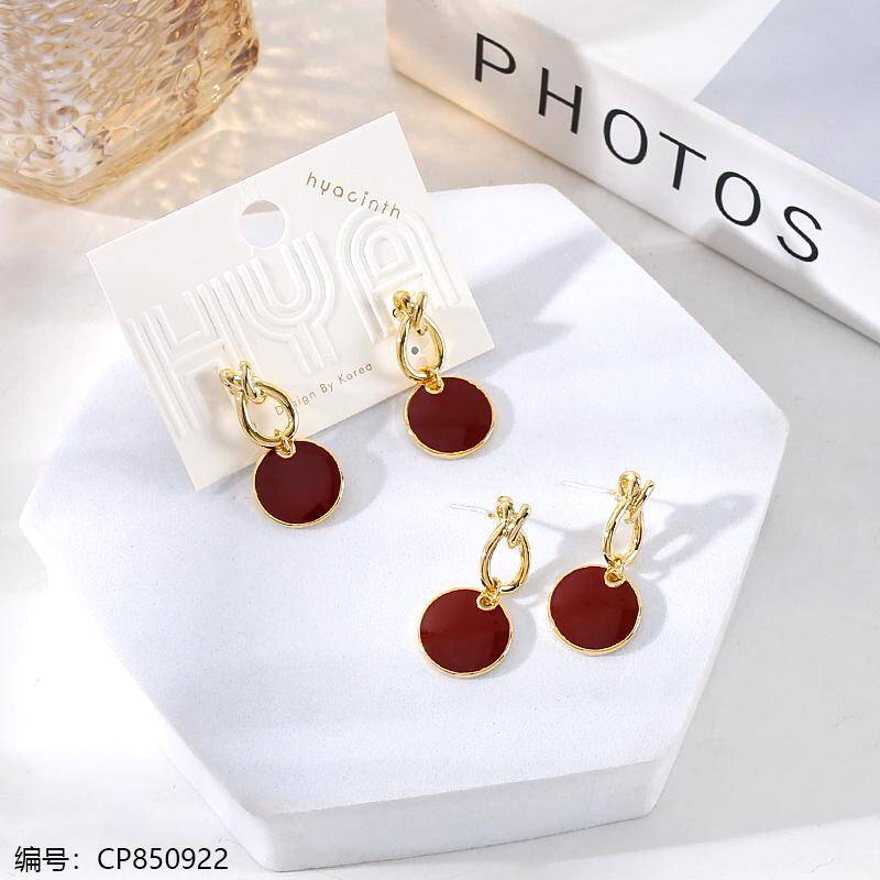 0740-1 Silver needle earrings