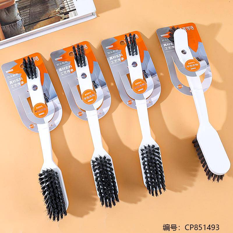 YKJ-203 double-headed shoe brush 1*24