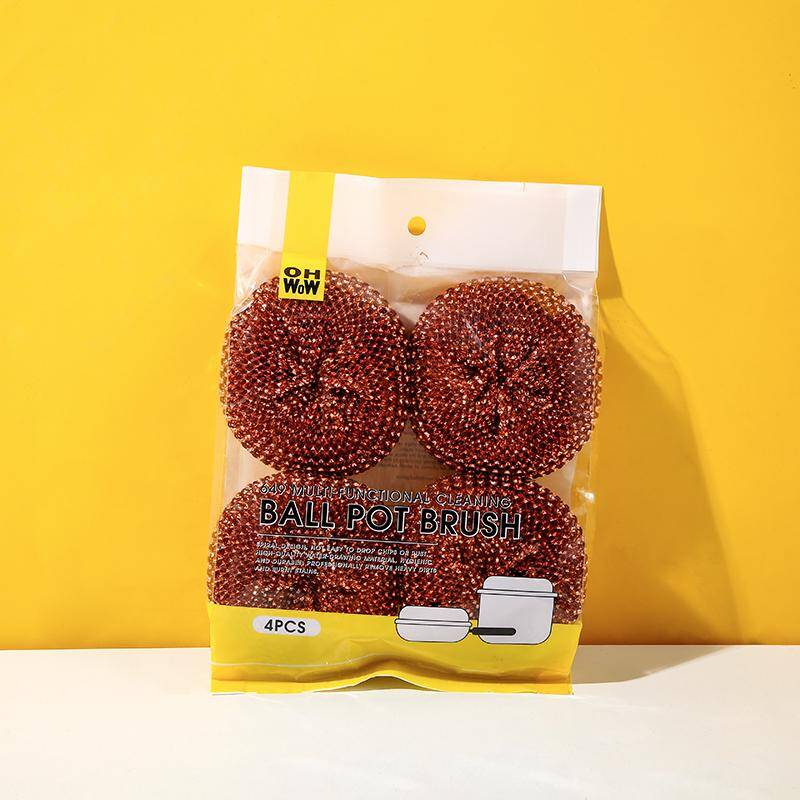Multi-function cleaning ball pan brush -4PCS-649