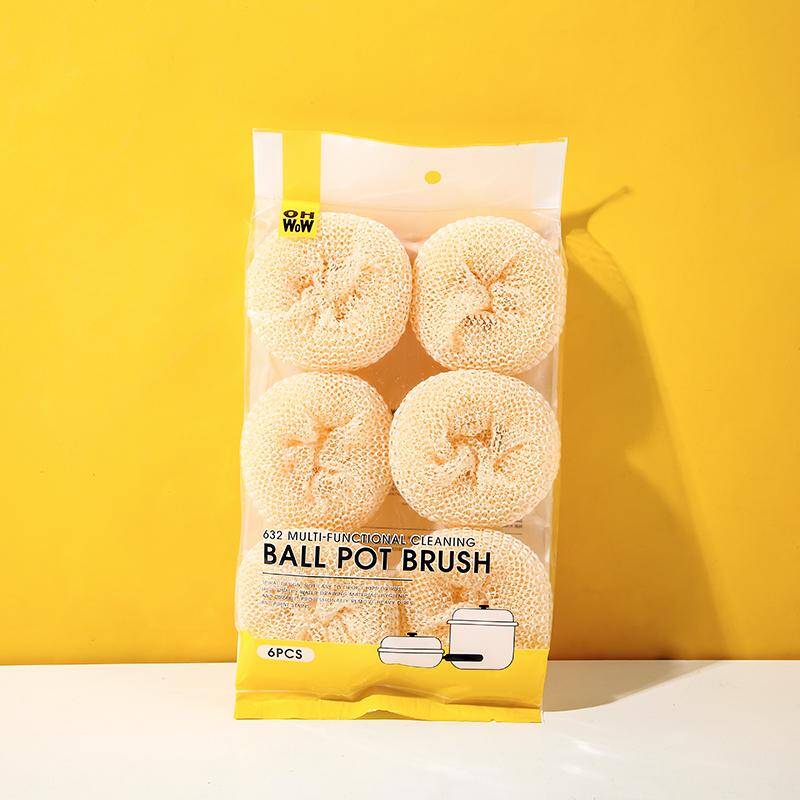 Multi-function cleaning ball pan brush -6PCS-632