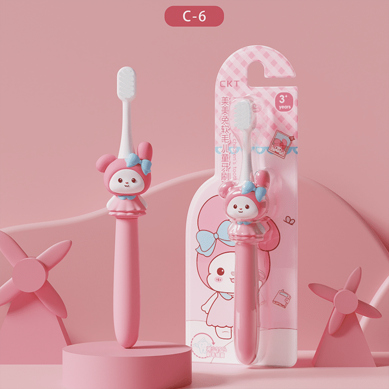 Mei Mei Rabbit soft hair children's toothbrush C-6