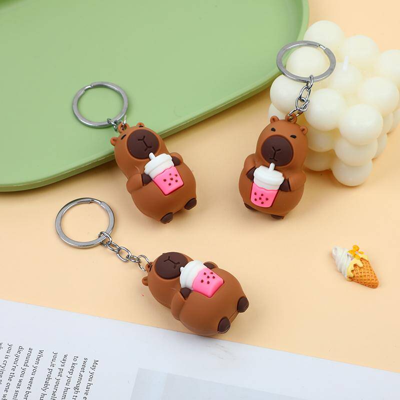 Capybara Keychain Pendant Keychain -35