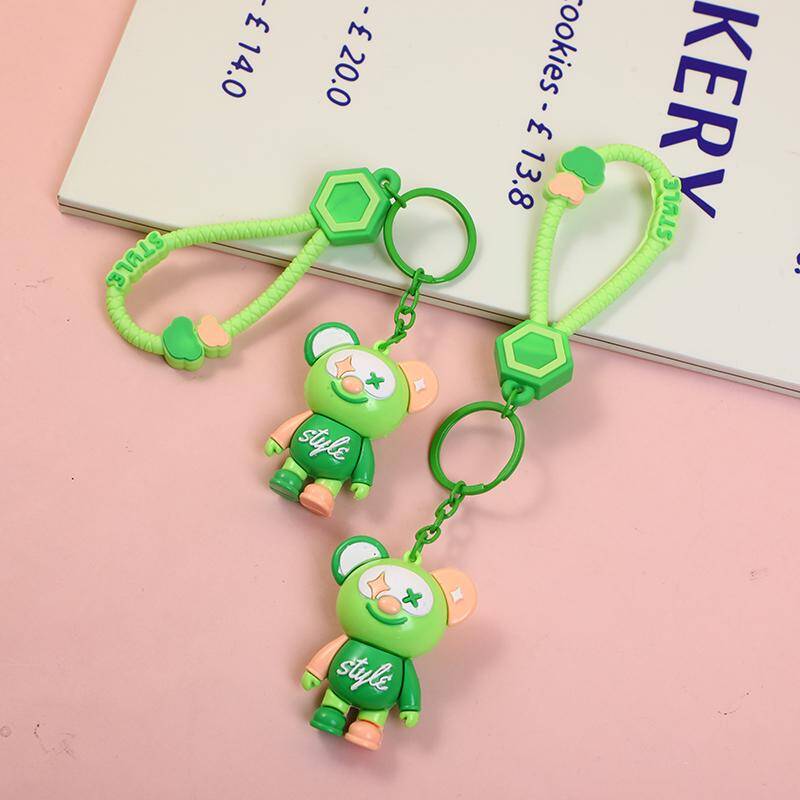 Bear Brick Style Keychain -23
