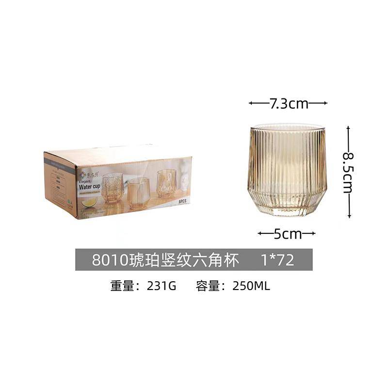 Hexagonal vertical grain -HP glass