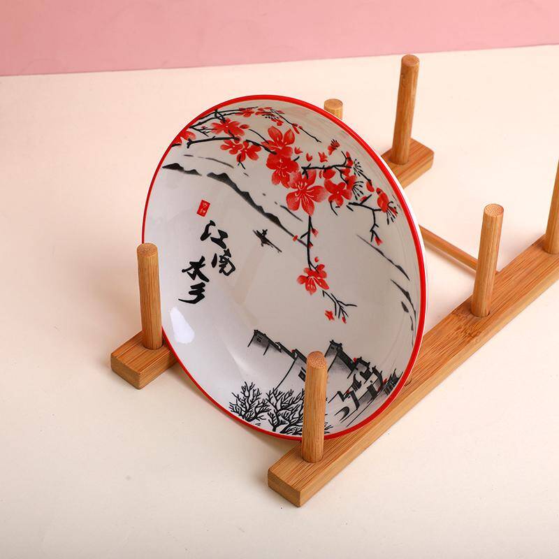 6.25 Jiangnan water town ceramic plate