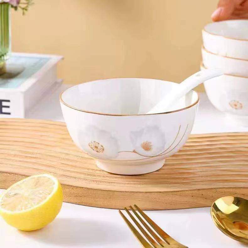 4.5 Rain stone dependent ceramic bowl