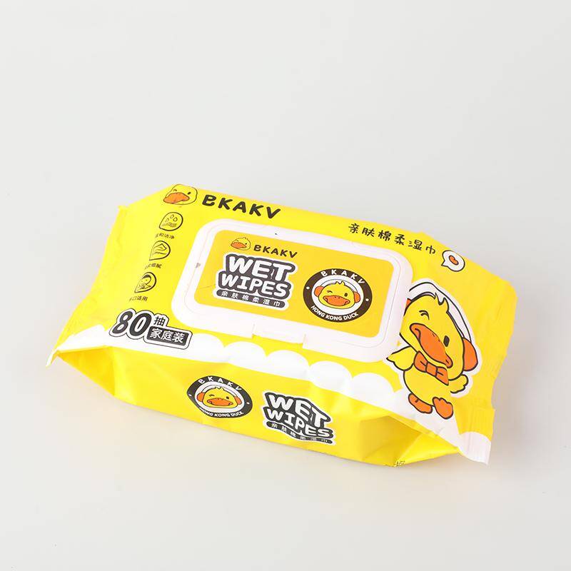 Earphone duck wipes -80pcs-0579
