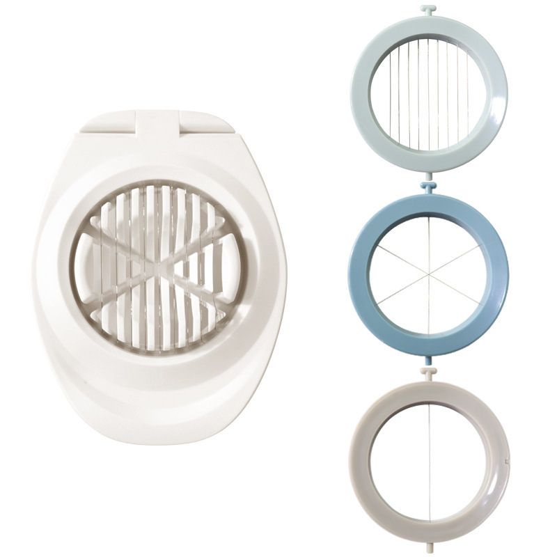 Stainless Steel Egg Slicer (with 3 Blades) 10*13cm